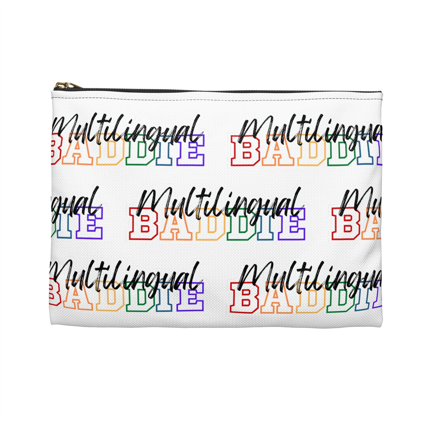 Multilingual Baddie Accessory Pouch