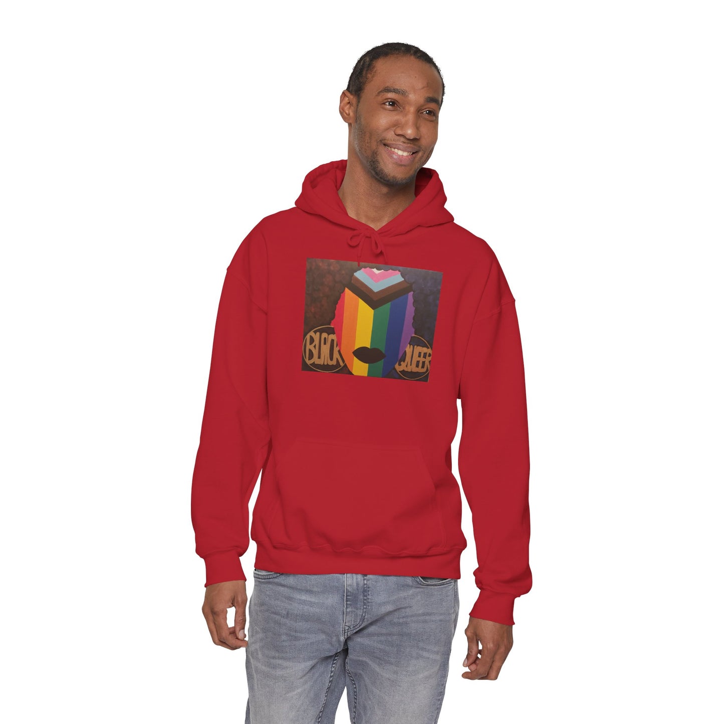 Black and Queer Hooded Sweatshirt