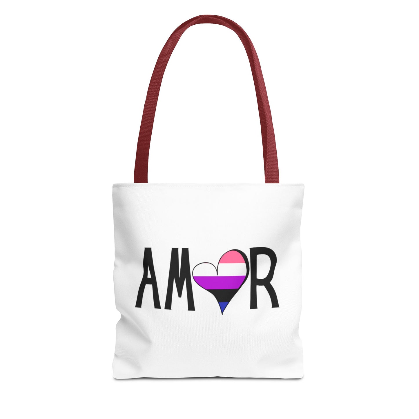 Amor Genderfluid Tote Bag