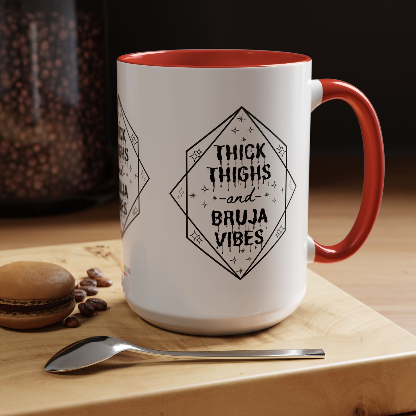 Thick Thighs Bruja Vibes Coffee Mug
