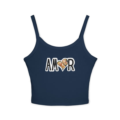 Amor Elote Spaghetti Strap Tank Top