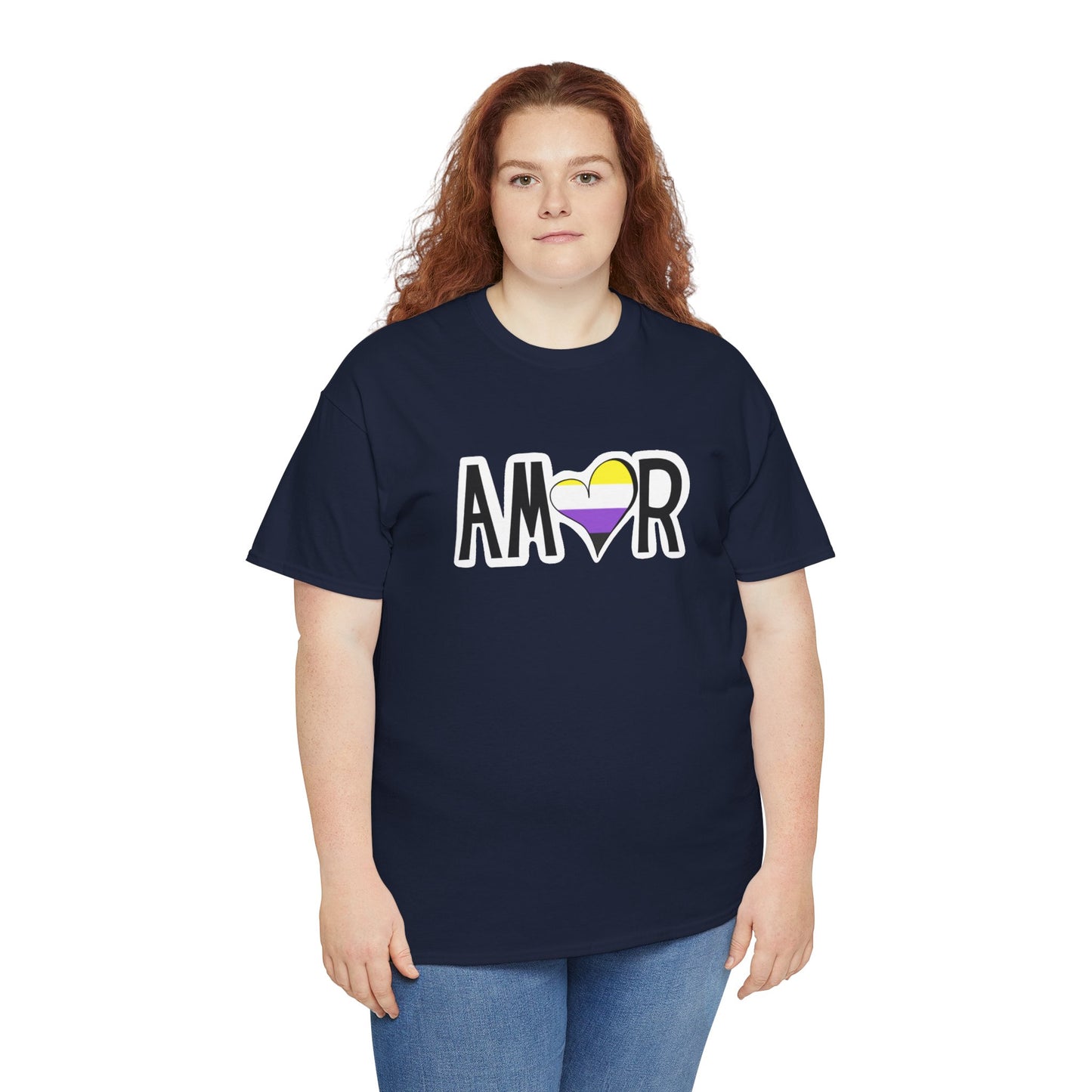 Amor Non Binary Heavy Cotton Tee