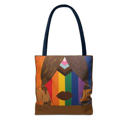 Brown and Queer Tote Bag