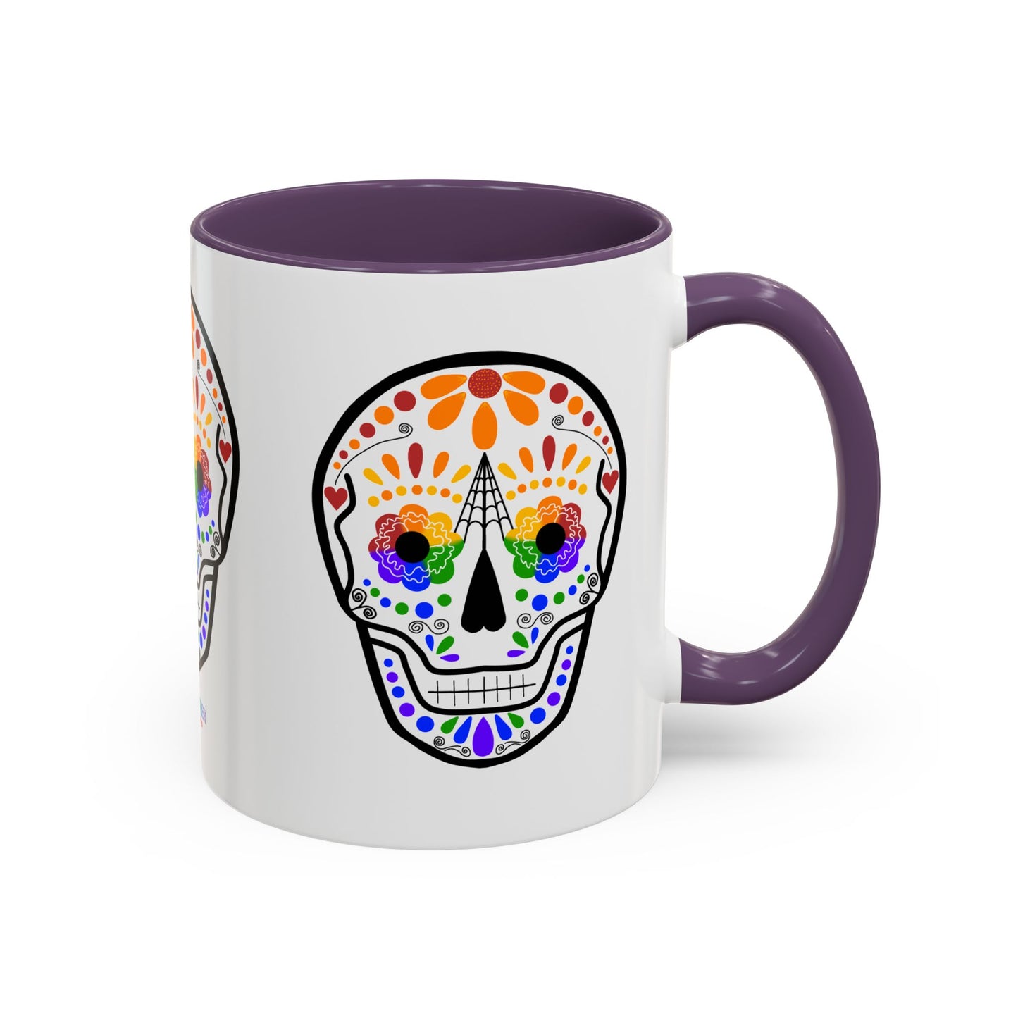 Queer Sugar Skull Coffee Mug