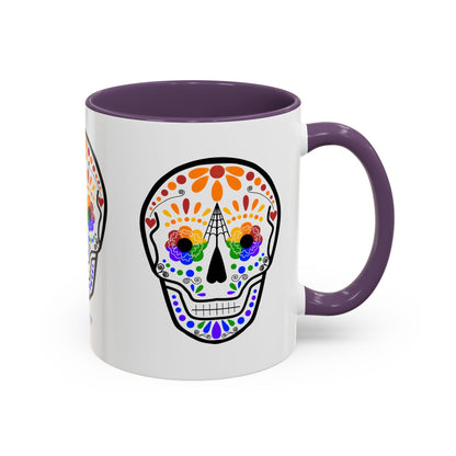Queer Sugar Skull Coffee Mug