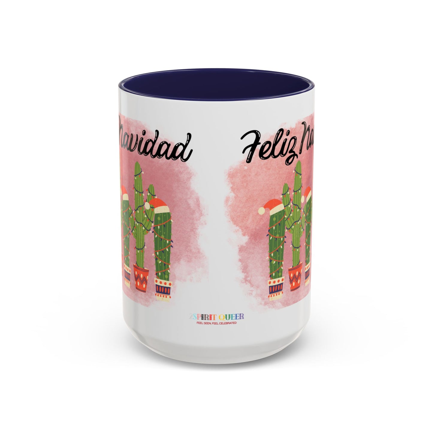 Feliz Navidad Cacti Coffee Mug