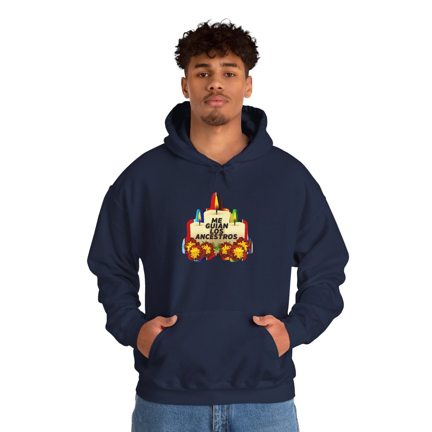 Me Guian Los Ancestros Hooded Sweatshirt