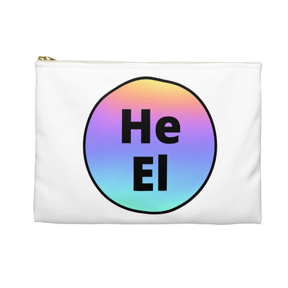 He / El Rainbow Accessory Pouch