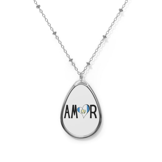 Amor Guatemala Oval Necklace