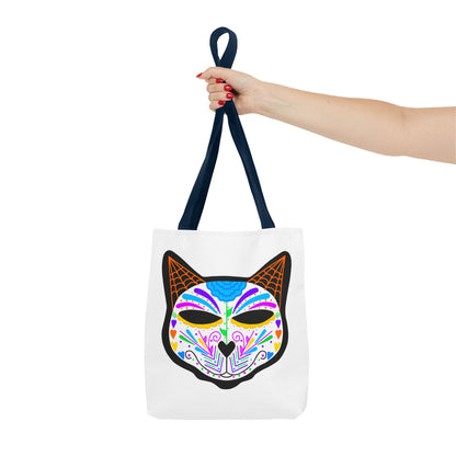 Dia de los Muertos Cat Tote Bag