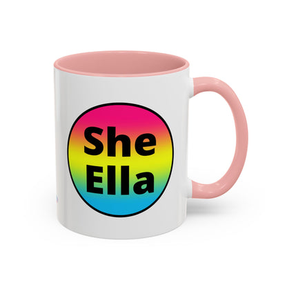 She/Ella Pan Coffee Mug