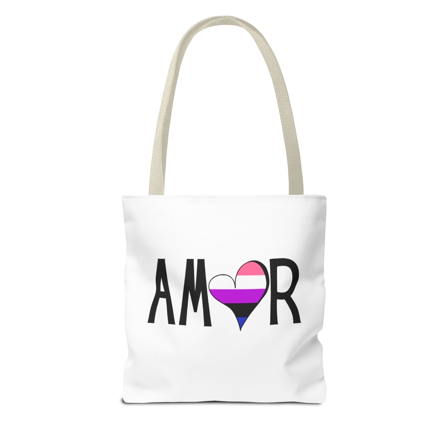 Amor Genderfluid Tote Bag
