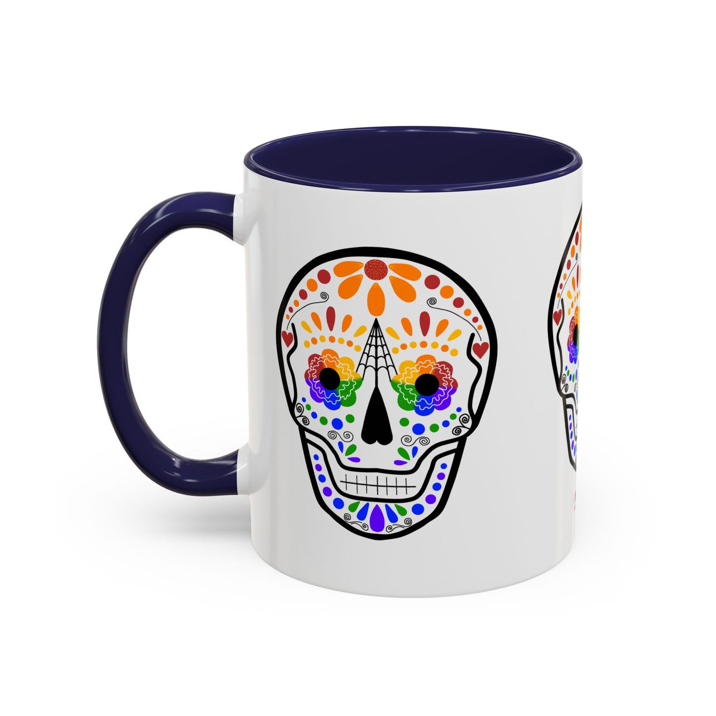 Queer Sugar Skull Coffee Mug