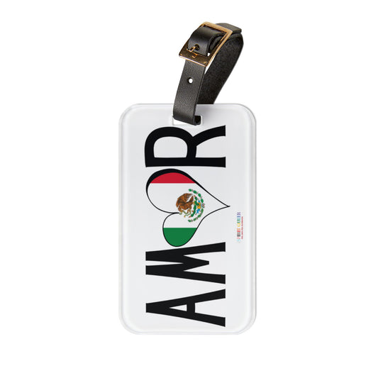 Amor Mexico Luggage Tag