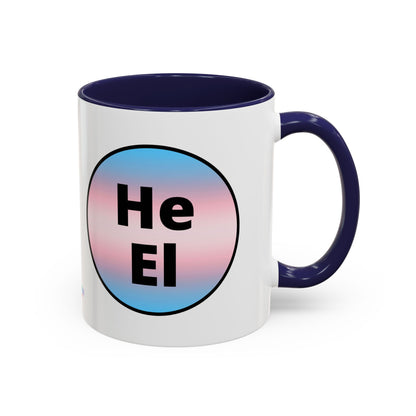 He/El Trans Accent Coffee Mug