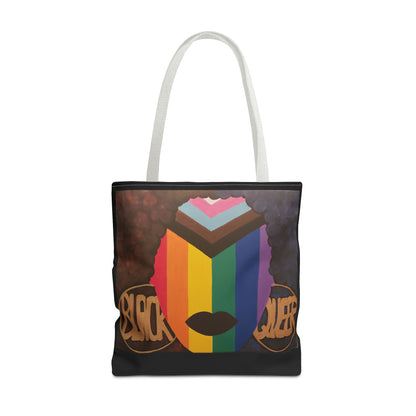 Black and Queer Tote Bag