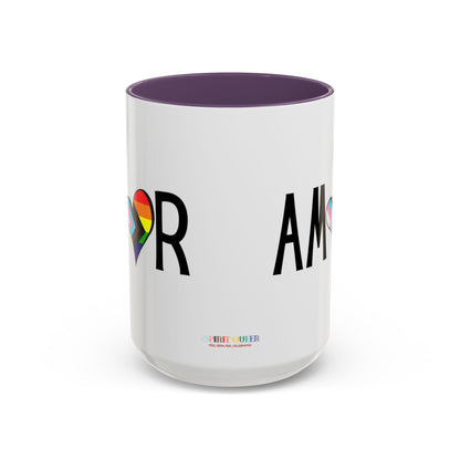 Amor  Inclusive Accent Coffee Mug