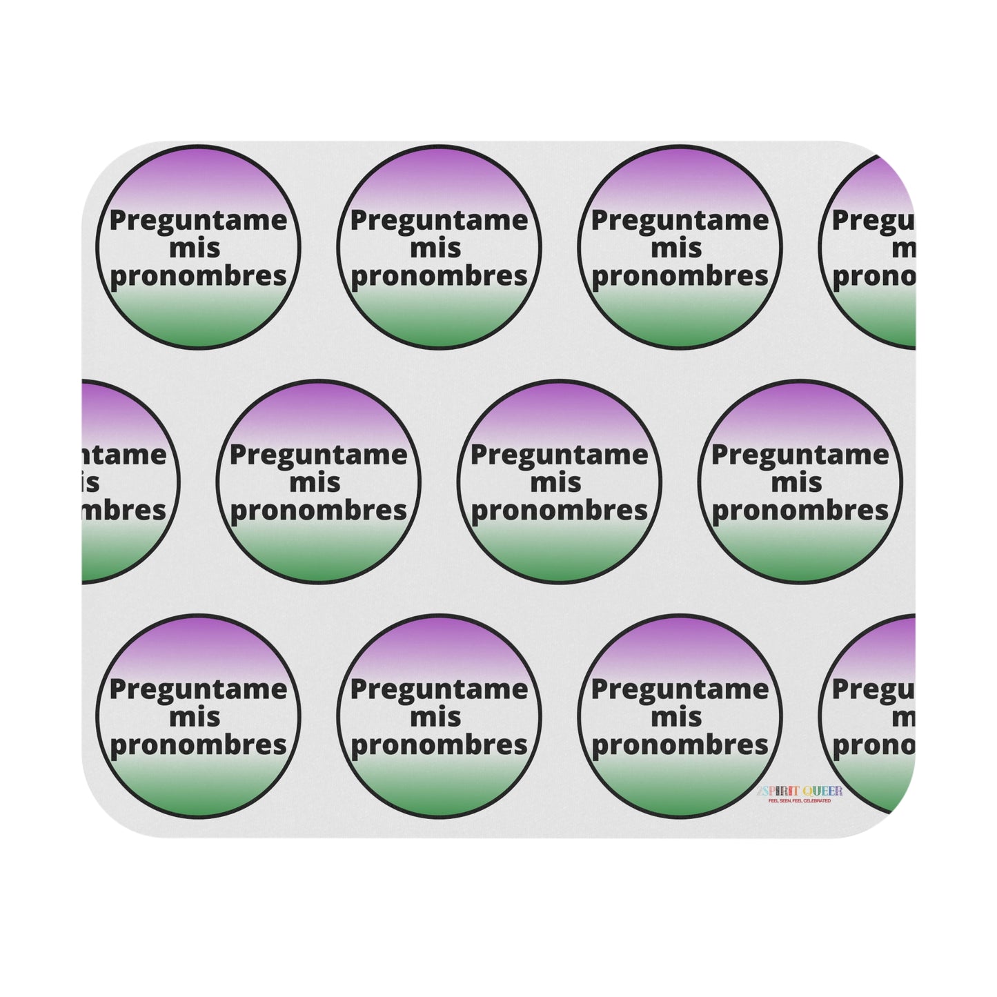 Preguntame mis Pronombres - GNC Mouse Pad (Rectangle)