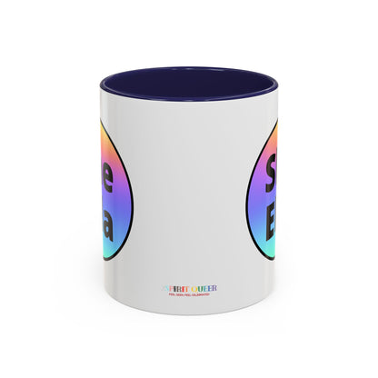She/Ella  Rainbow Coffee Mug