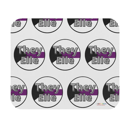 They / Elle - Demi Mouse Pad (Rectangle)