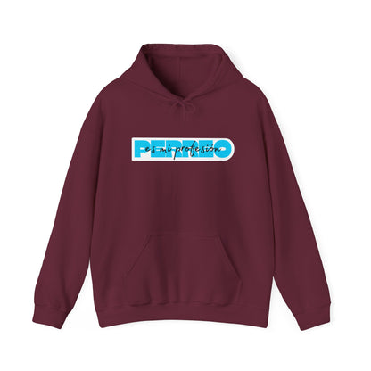 Perreo Es Mi Profesion - Blue Hooded Sweatshirt