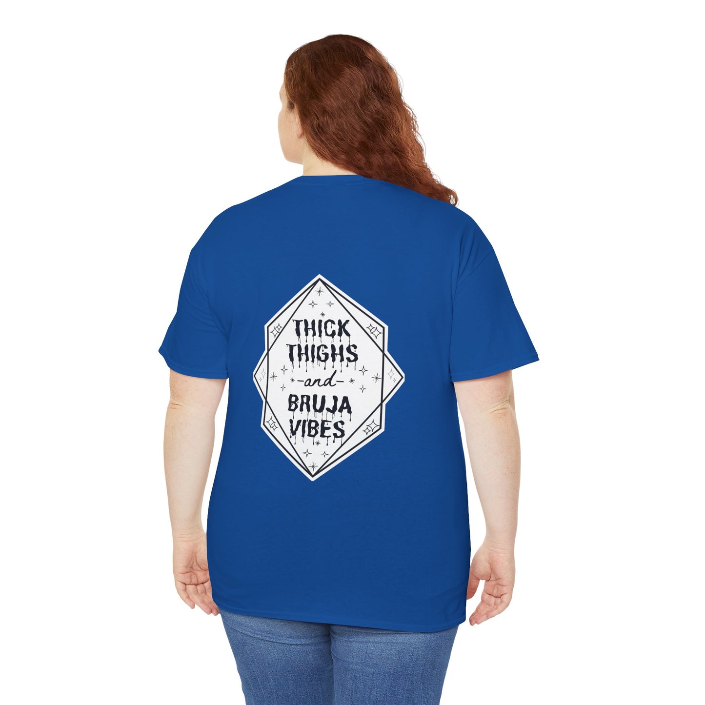 Thick Thighs Bruja Vibes Heavy Cotton Tee