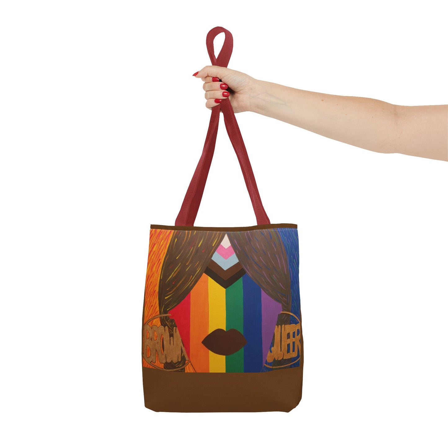 Brown and Queer Tote Bag