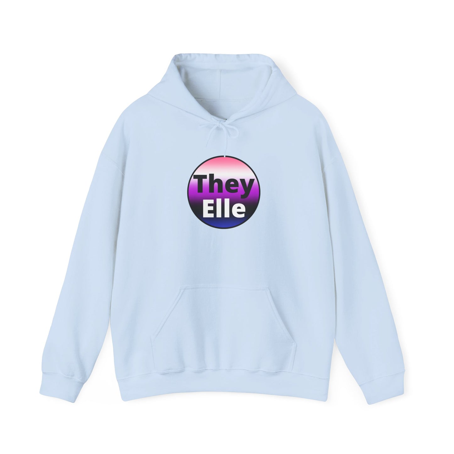 They / Elle Genderfluid Hooded Sweatshirt