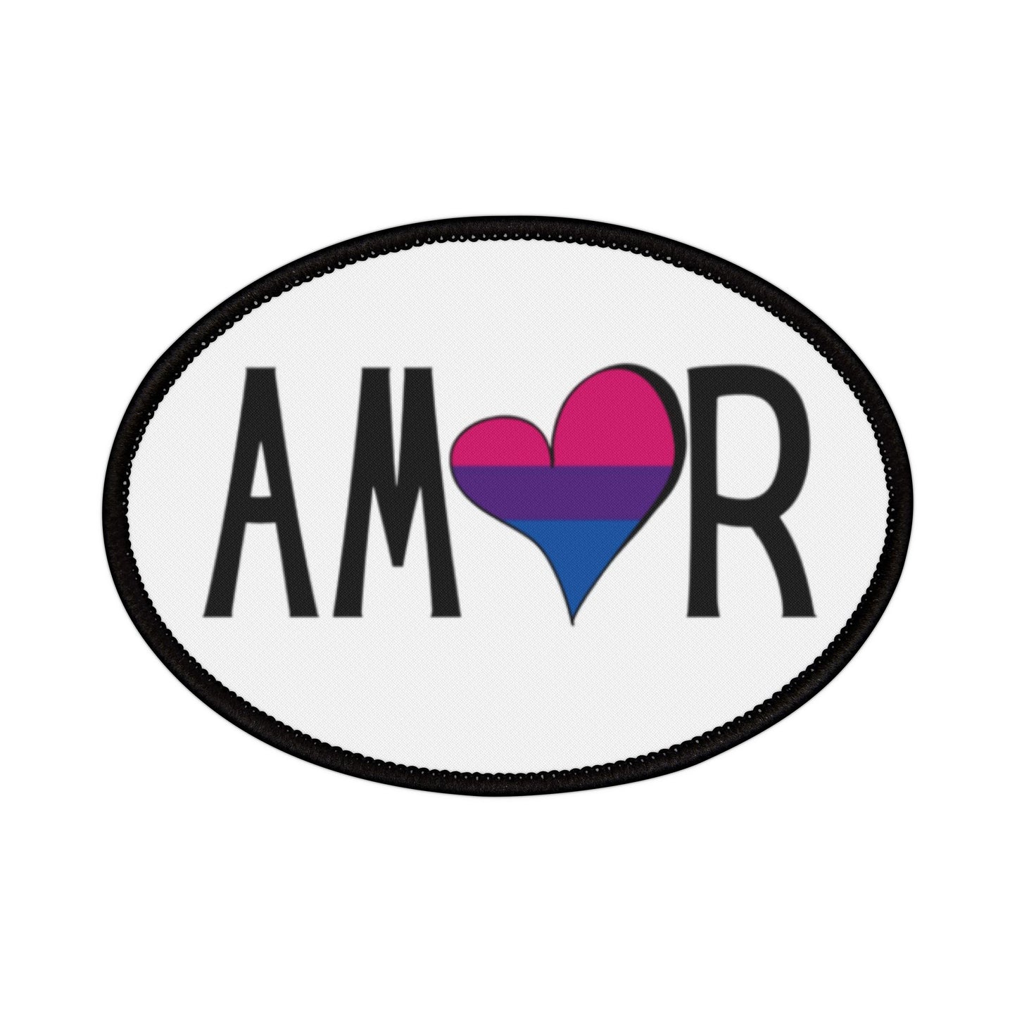 Amor Bi Iron-On Patch
