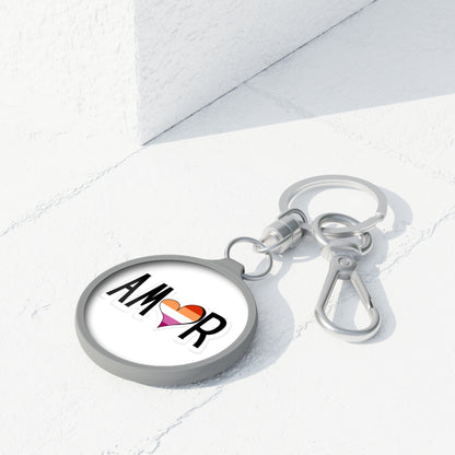 Amor Lesbian Keyring Tag