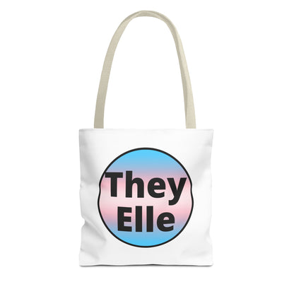 They/Elle Trans Tote Bag