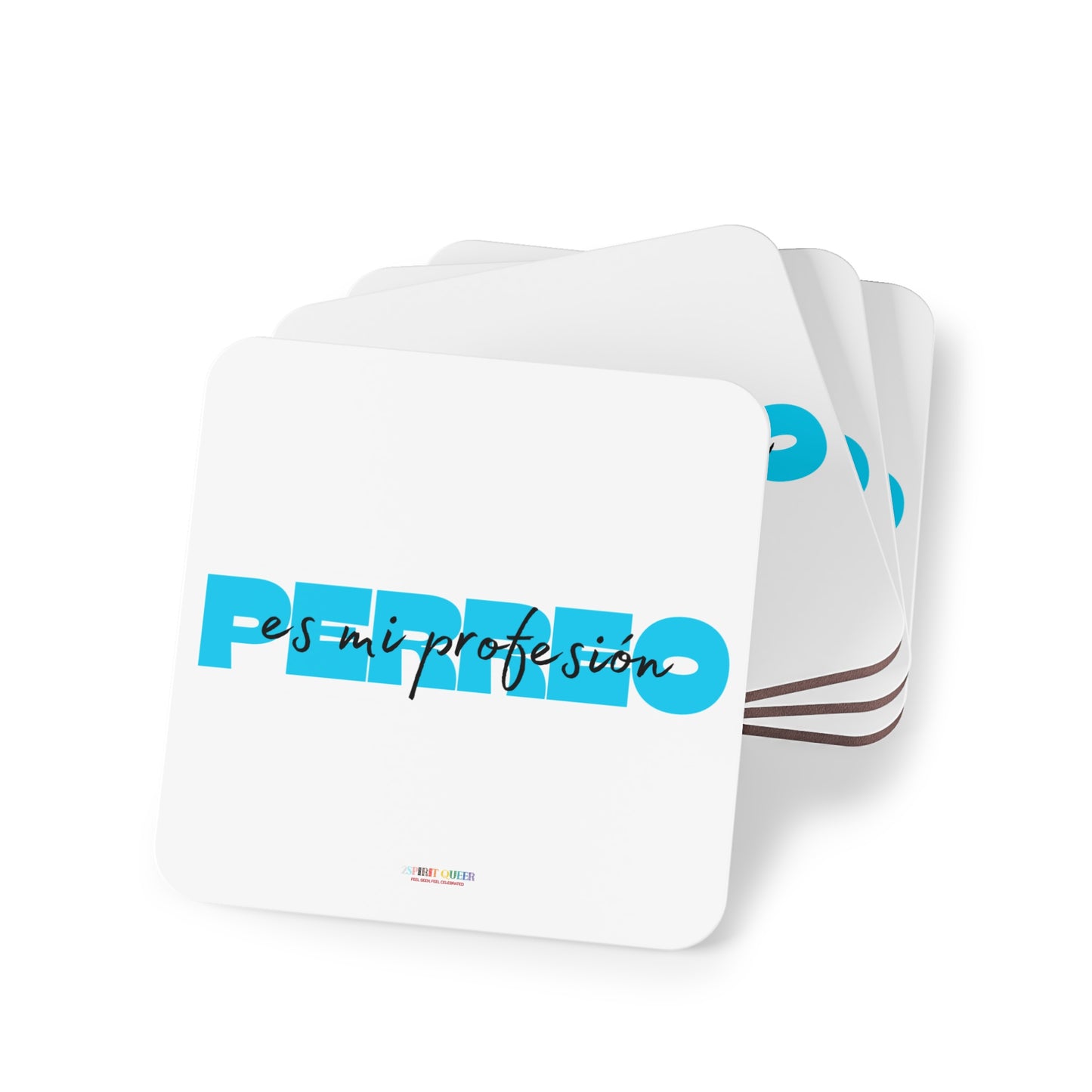Perreo Es Mi Profesion Blue Coasters