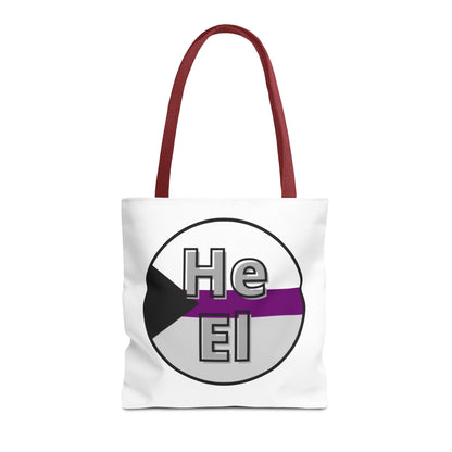He/El Demi Tote Bag