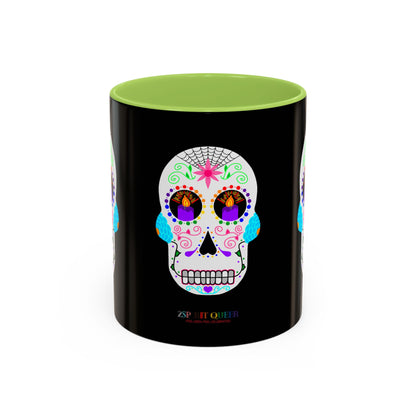 Queer Sugar Skull Coffee Mug