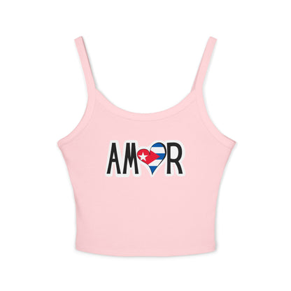 Amor Cuba Spaghetti Strap Tank Top