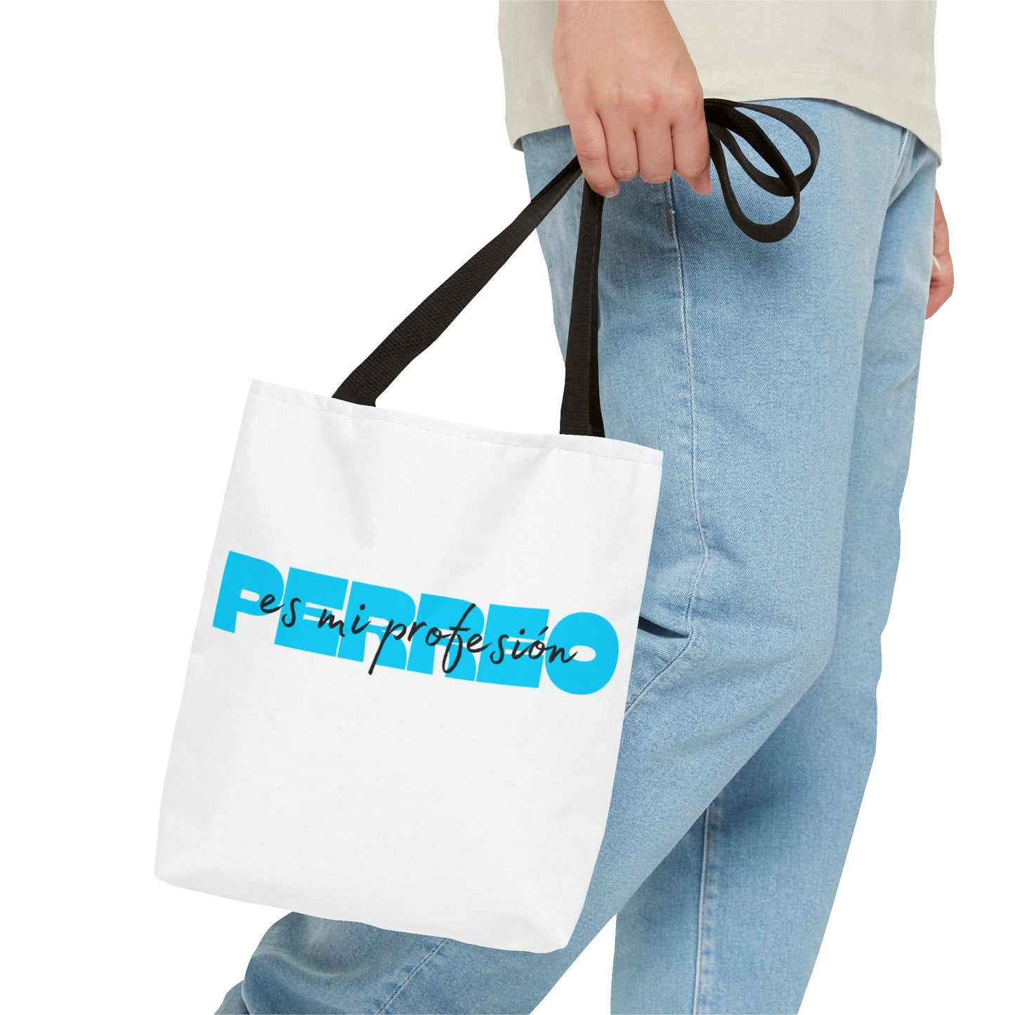 Perreo Es Mi Profesion Blue Tote Bag