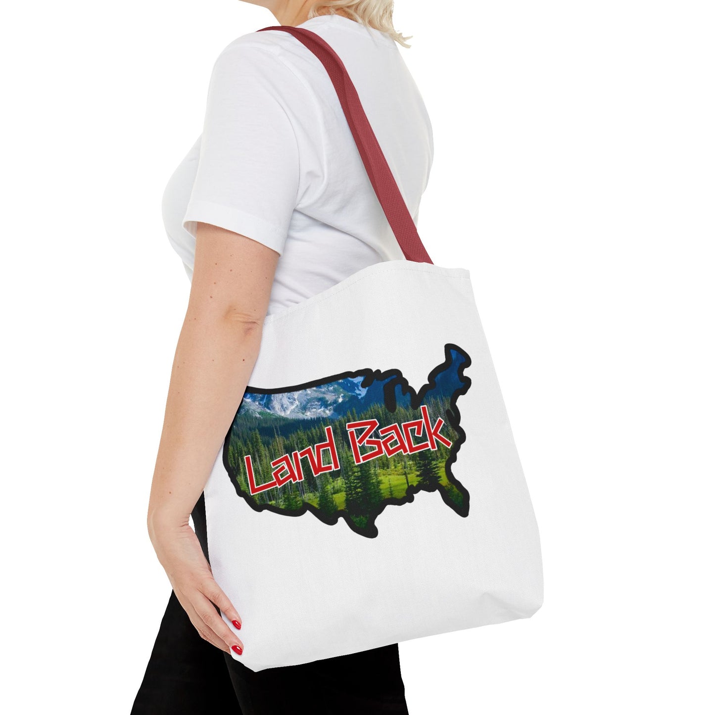 Land Back USA Tote Bag
