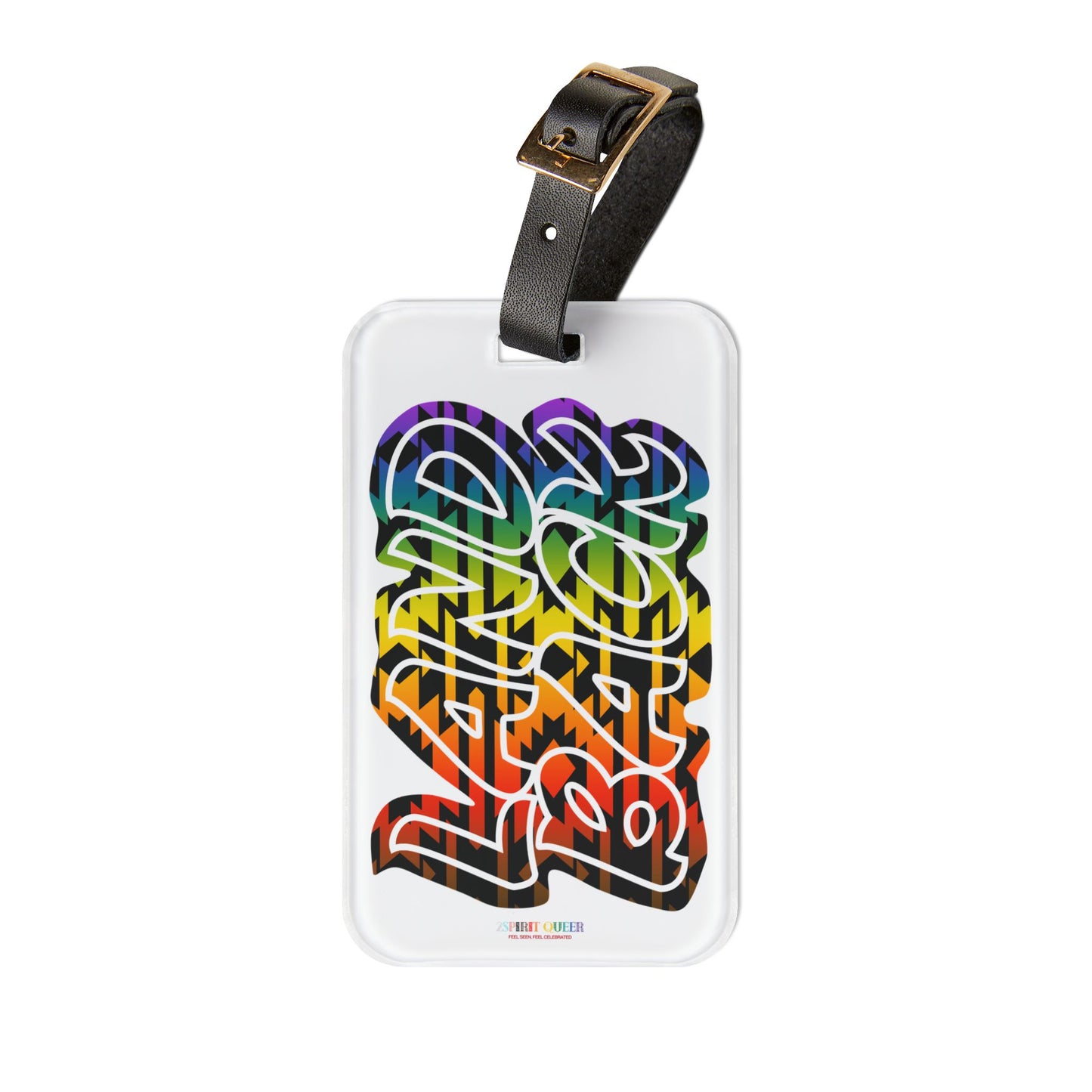 Land Back Luggage Tag
