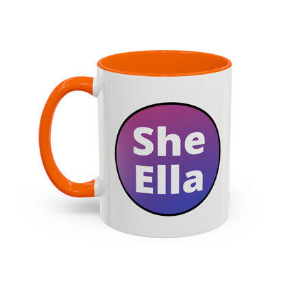 She/Ella Bi Coffee Mug
