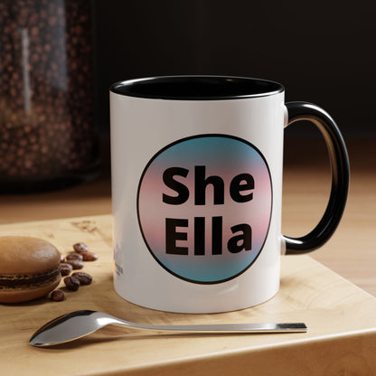 She/Ella Trans Coffee Mug