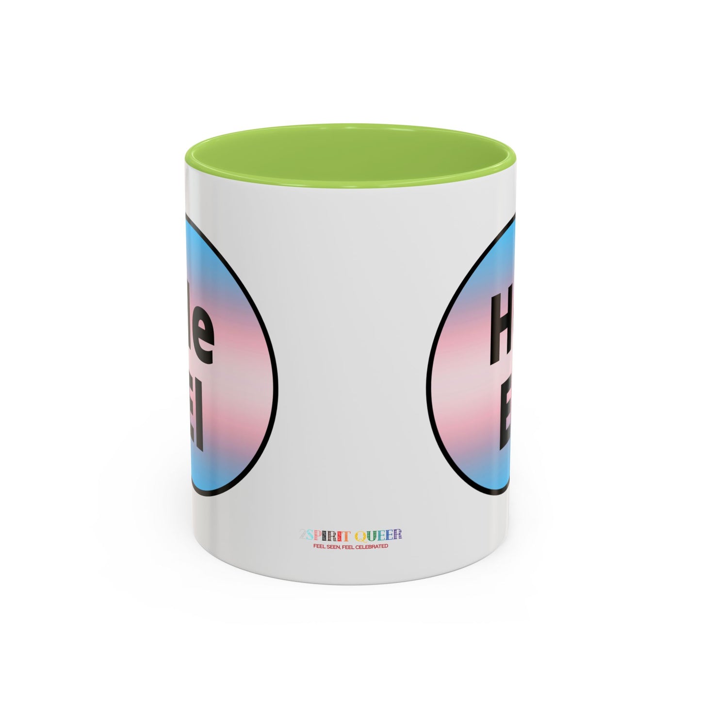 He/El Trans Accent Coffee Mug