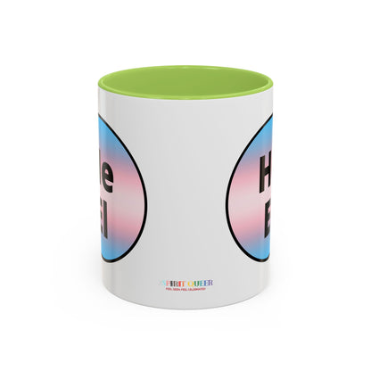 He/El Trans Accent Coffee Mug