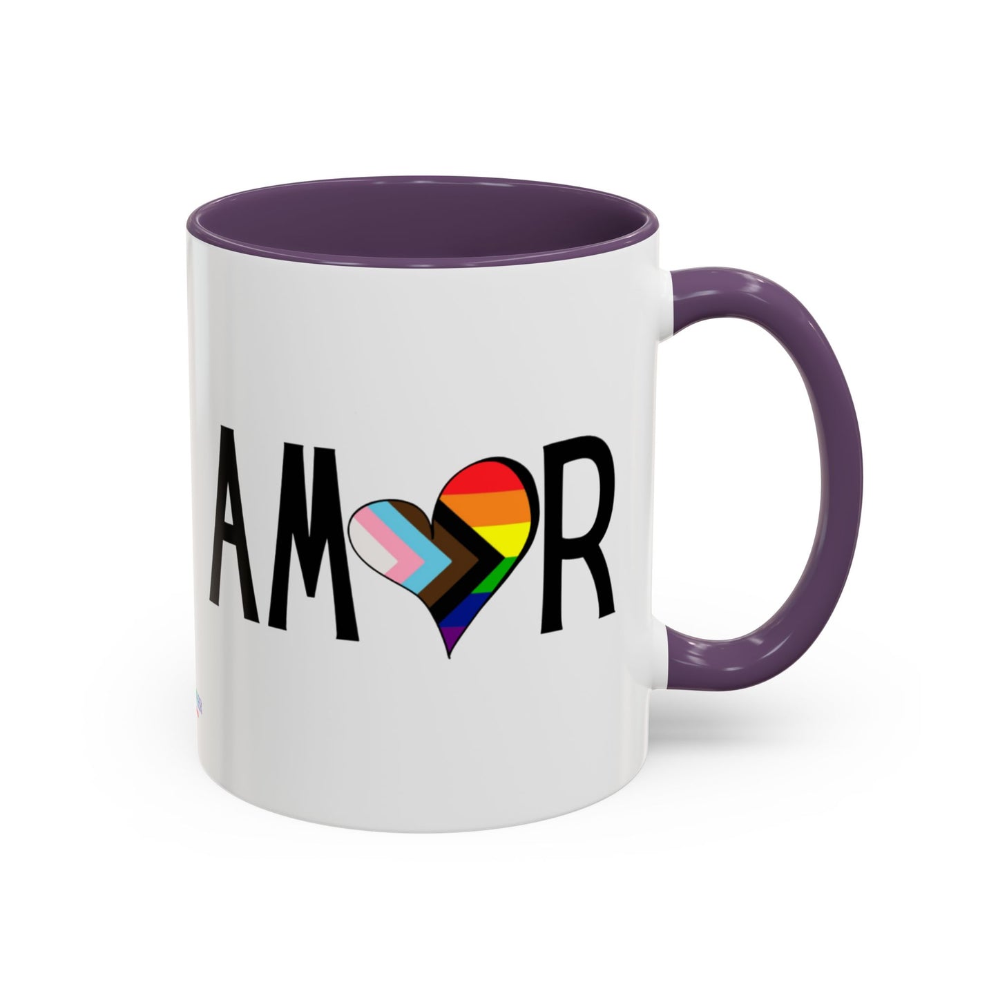 Amor  Inclusive Accent Coffee Mug