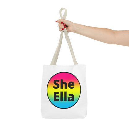She/Ella Pan Tote Bag