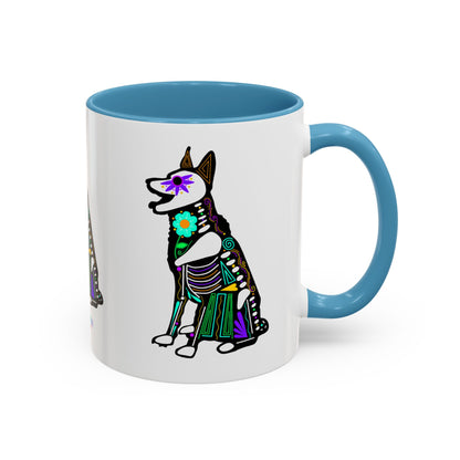 Dia de los Muertos German Shepard Coffee Mug