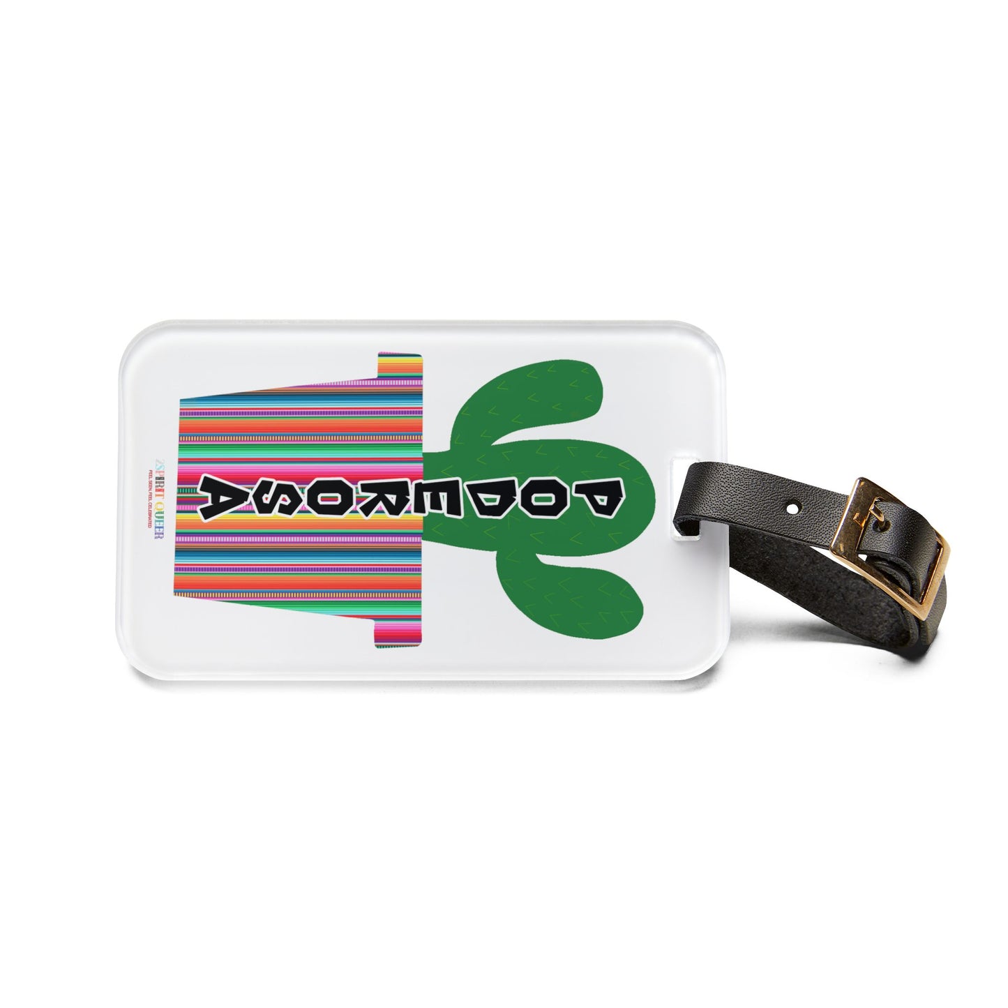 Poderosa Cacti Luggage Tag