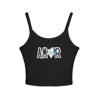 Amor Guatemala Spaghetti Strap Tank Top