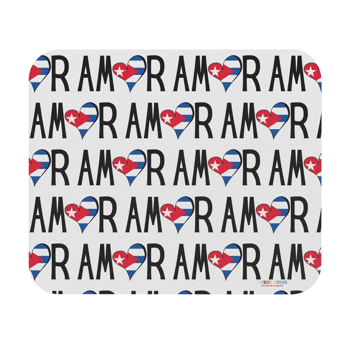 Amor Cuba Mouse Pad (Rectangle)