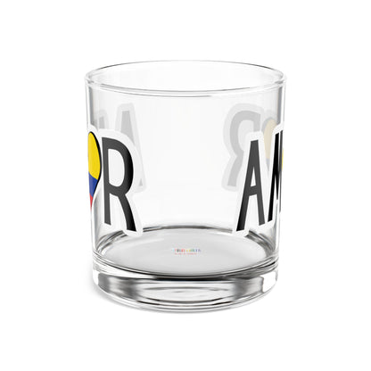 Amor Colombia Rocks Glass, 10oz