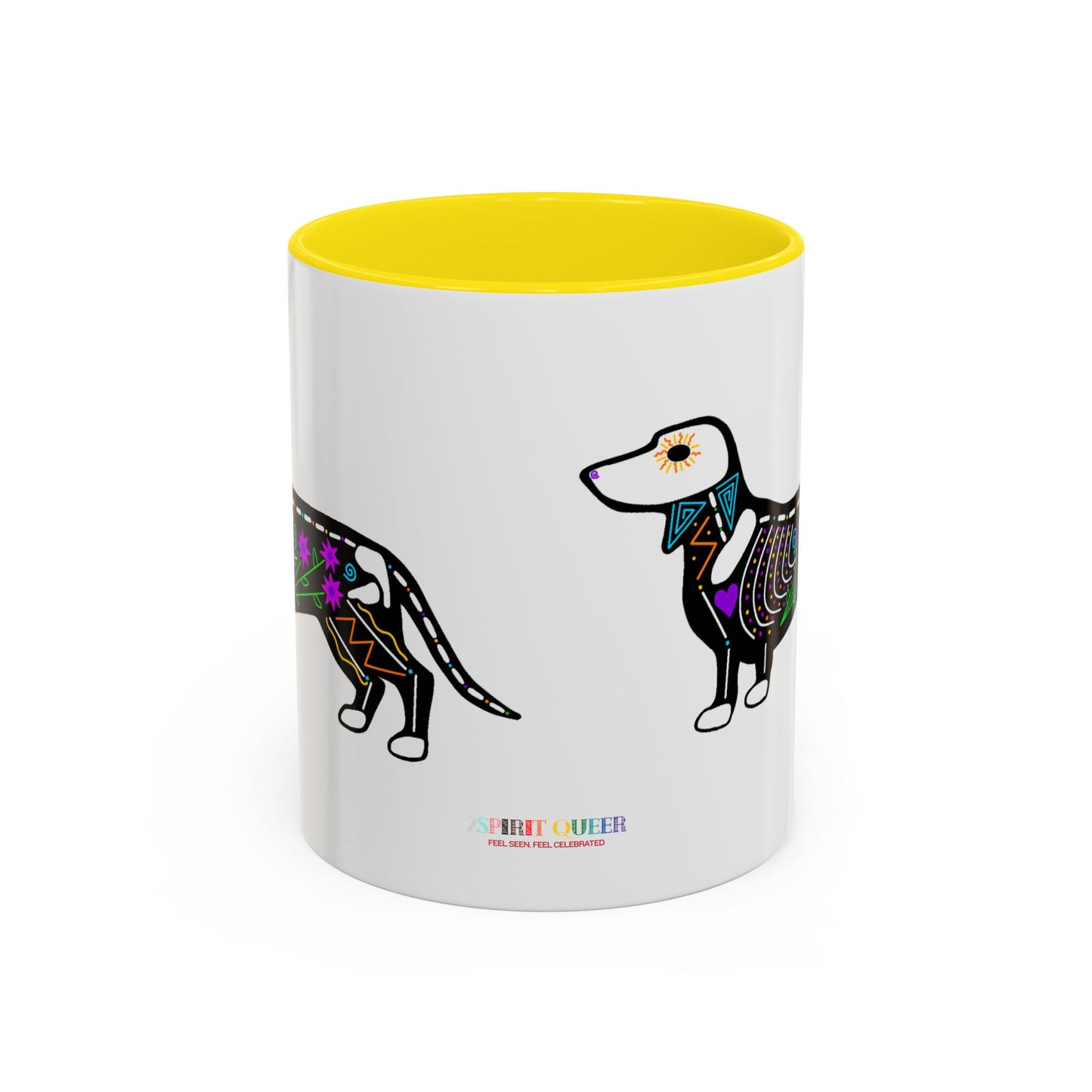 Dia de los Muertos Dachshaund Coffee Mug